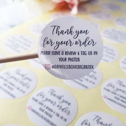 Custom Thank You Instagram Stickers