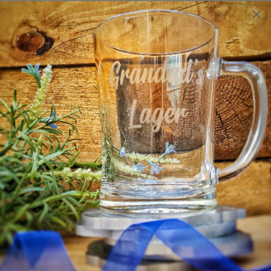 Custom Engraved Pint Glass