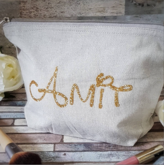 Custom Disney Name Cosmetic Bag