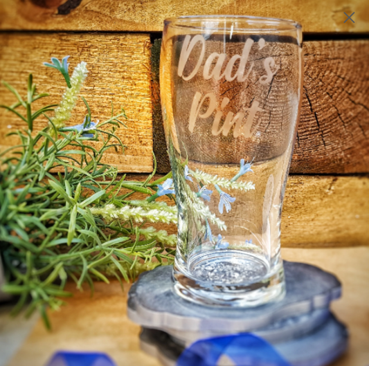 Custom Engraved Pint Glass