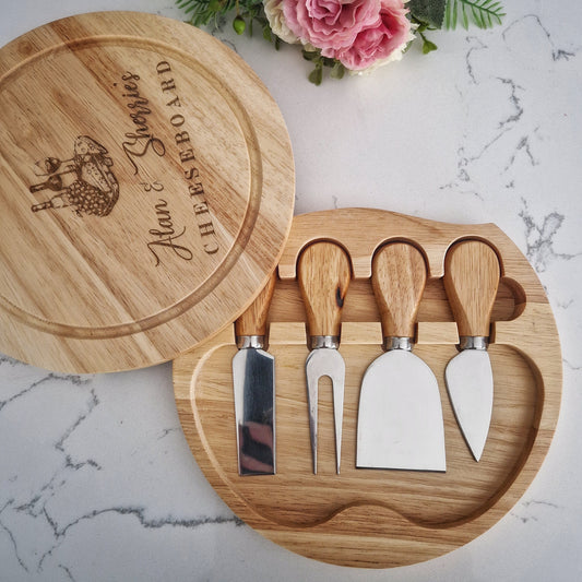 Personalised Cheese Board set